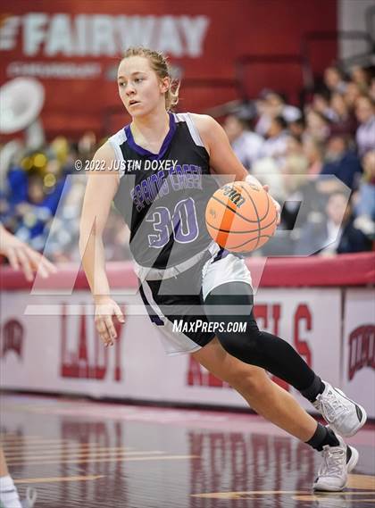 Thumbnail 3 in Spring Creek vs. Lowry (NIAA Class 3A State Girls Final) photogallery.