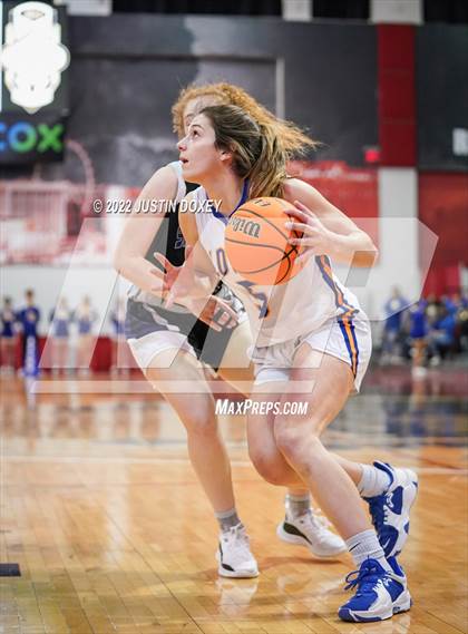 Thumbnail 2 in Spring Creek vs. Lowry (NIAA Class 3A State Girls Final) photogallery.