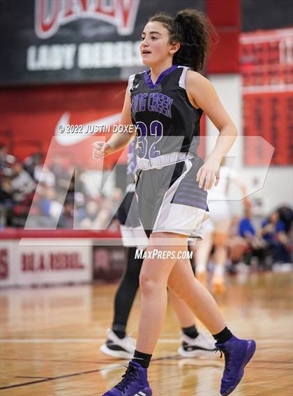 Thumbnail 2 in Spring Creek vs. Lowry (NIAA Class 3A State Girls Final) photogallery.