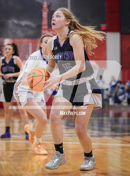 Thumbnail 2 in Spring Creek vs. Lowry (NIAA Class 3A State Girls Final) photogallery.