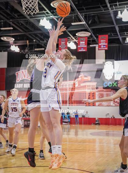 Thumbnail 1 in Spring Creek vs. Lowry (NIAA Class 3A State Girls Final) photogallery.