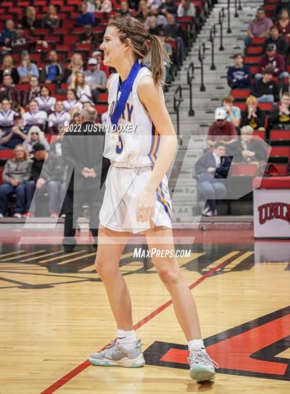 Thumbnail 2 in Spring Creek vs. Lowry (NIAA Class 3A State Girls Final) photogallery.