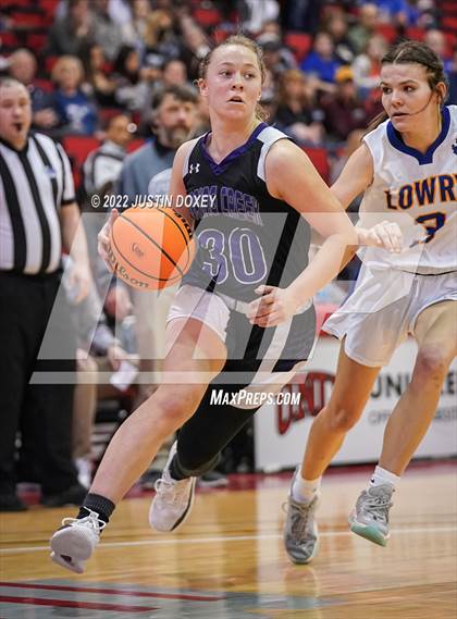 Thumbnail 3 in Spring Creek vs. Lowry (NIAA Class 3A State Girls Final) photogallery.