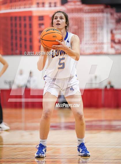 Thumbnail 3 in Spring Creek vs. Lowry (NIAA Class 3A State Girls Final) photogallery.