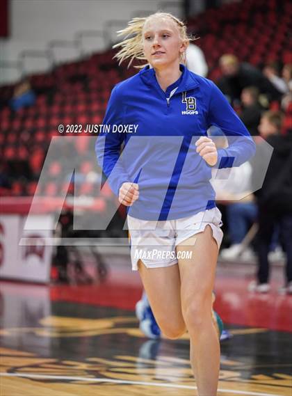 Thumbnail 2 in Spring Creek vs. Lowry (NIAA Class 3A State Girls Final) photogallery.