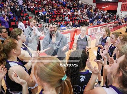 Thumbnail 3 in Spring Creek vs. Lowry (NIAA Class 3A State Girls Final) photogallery.
