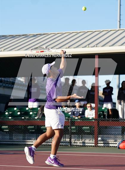 Thumbnail 3 in Randall vs Boerne (UIL 4A Team Tennis Final) photogallery.