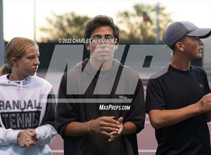 Thumbnail 1 in Randall vs Boerne (UIL 4A Team Tennis Final) photogallery.