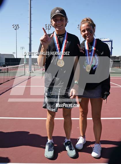 Thumbnail 2 in Randall vs Boerne (UIL 4A Team Tennis Final) photogallery.