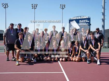 Thumbnail 3 in Randall vs Boerne (UIL 4A Team Tennis Final) photogallery.