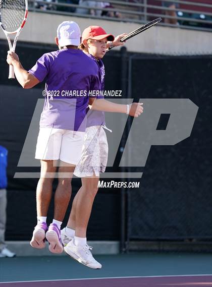 Thumbnail 2 in Randall vs Boerne (UIL 4A Team Tennis Final) photogallery.