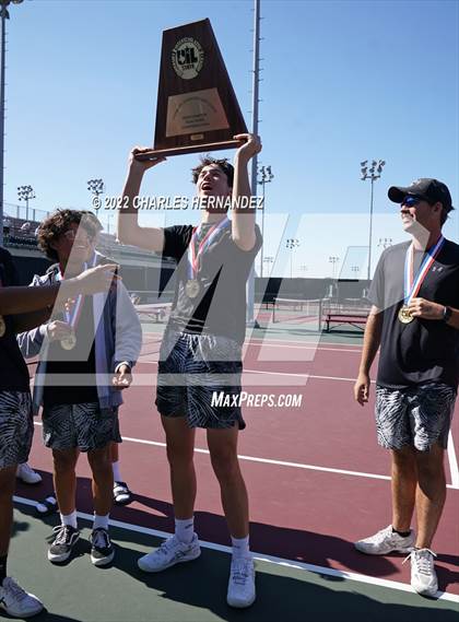 Thumbnail 2 in Randall vs Boerne (UIL 4A Team Tennis Final) photogallery.