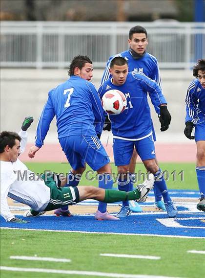Thumbnail 3 in Greenhill vs North Mesquite (Meintser Tournament) photogallery.