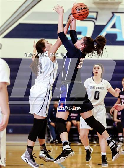 Thumbnail 1 in Coronado vs St. Genevieve photogallery.