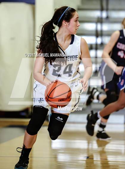 Thumbnail 2 in Coronado vs St. Genevieve photogallery.