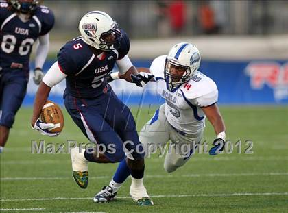 Thumbnail 1 in USA Team vs. World Team (International Bowl) photogallery.