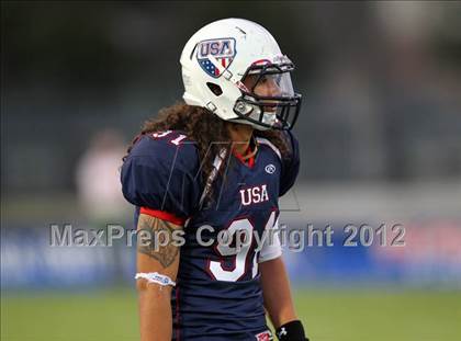 Thumbnail 1 in USA Team vs. World Team (International Bowl) photogallery.
