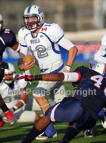Thumbnail 3 in USA Team vs. World Team (International Bowl) photogallery.