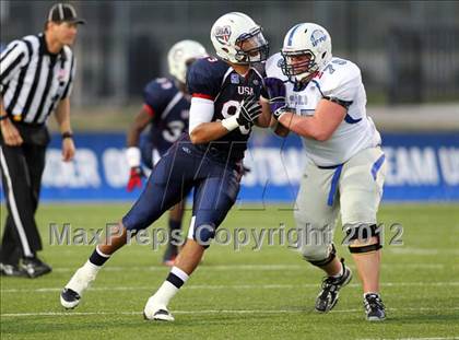Thumbnail 1 in USA Team vs. World Team (International Bowl) photogallery.