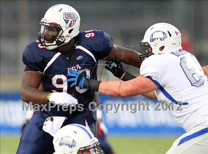 Thumbnail 1 in USA Team vs. World Team (International Bowl) photogallery.