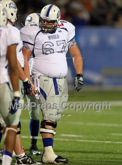 Thumbnail 2 in USA Team vs. World Team (International Bowl) photogallery.