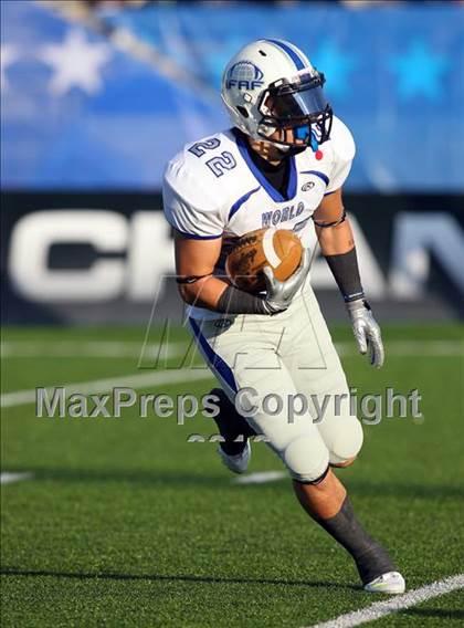 Thumbnail 2 in USA Team vs. World Team (International Bowl) photogallery.