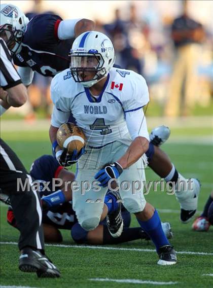 Thumbnail 1 in USA Team vs. World Team (International Bowl) photogallery.
