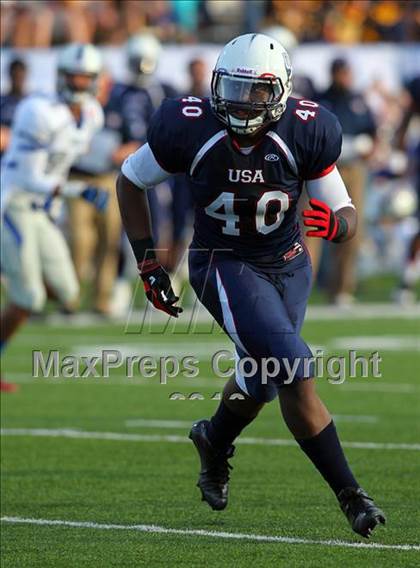 Thumbnail 2 in USA Team vs. World Team (International Bowl) photogallery.