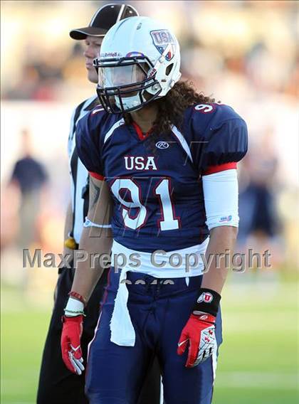 Thumbnail 1 in USA Team vs. World Team (International Bowl) photogallery.