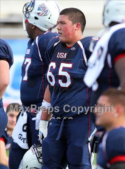 Thumbnail 2 in USA Team vs. World Team (International Bowl) photogallery.