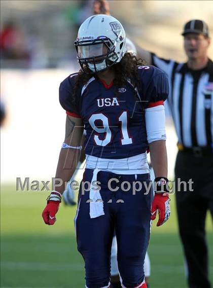 Thumbnail 2 in USA Team vs. World Team (International Bowl) photogallery.