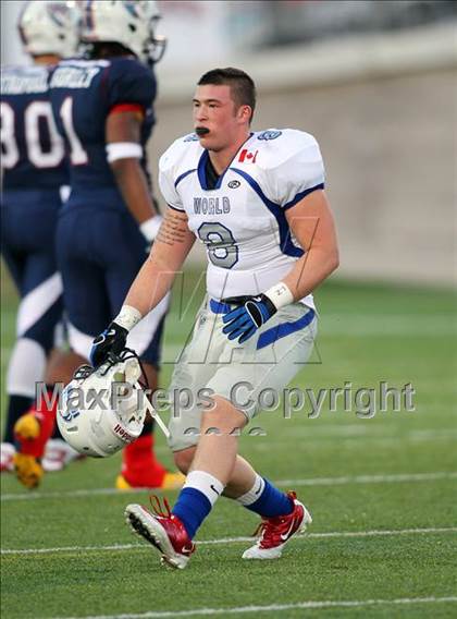 Thumbnail 1 in USA Team vs. World Team (International Bowl) photogallery.