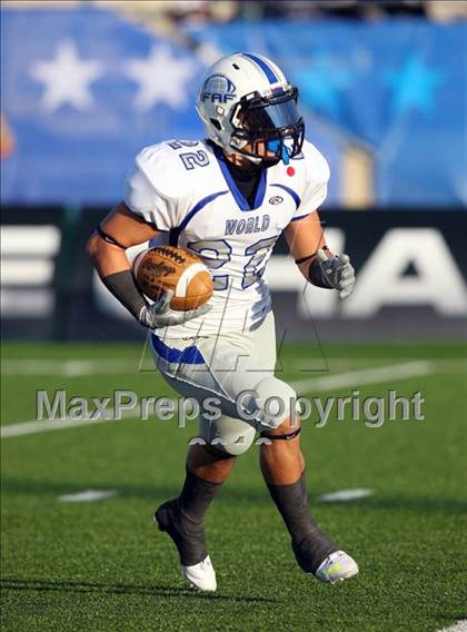 Thumbnail 1 in USA Team vs. World Team (International Bowl) photogallery.