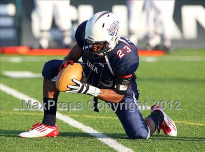Thumbnail 1 in USA Team vs. World Team (International Bowl) photogallery.