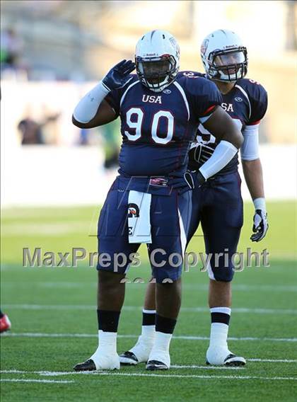 Thumbnail 2 in USA Team vs. World Team (International Bowl) photogallery.