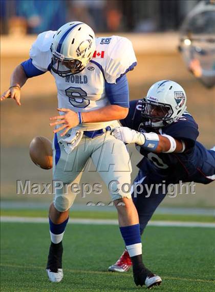 Thumbnail 1 in USA Team vs. World Team (International Bowl) photogallery.