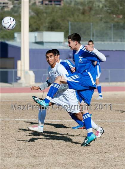 Thumbnail 2 in Sahuarita vs. Sabino (Chris Mair Tournament) photogallery.