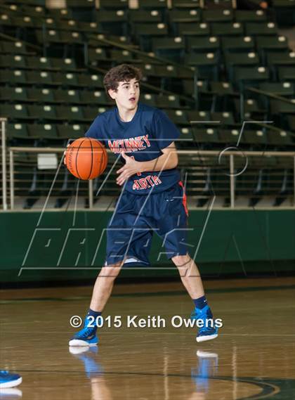Thumbnail 3 in Flower Mound vs. McKinney North (Prosper ISD Tournament) photogallery.