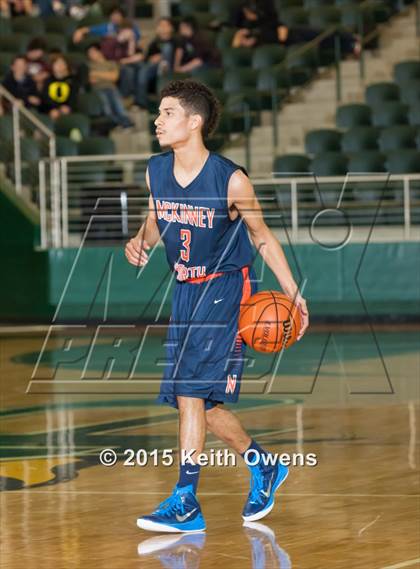 Thumbnail 2 in Flower Mound vs. McKinney North (Prosper ISD Tournament) photogallery.