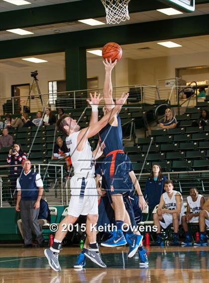 Thumbnail 2 in Flower Mound vs. McKinney North (Prosper ISD Tournament) photogallery.