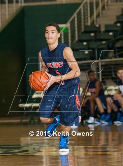 Thumbnail 3 in Flower Mound vs. McKinney North (Prosper ISD Tournament) photogallery.