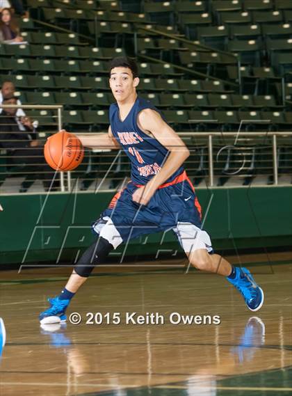 Thumbnail 2 in Flower Mound vs. McKinney North (Prosper ISD Tournament) photogallery.