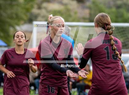 Thumbnail 3 in Morgan vs. North Sanpete (UHSAA 3A Second Round) photogallery.