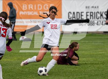 Thumbnail 3 in Morgan vs. North Sanpete (UHSAA 3A Second Round) photogallery.