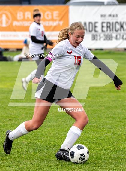 Thumbnail 2 in Morgan vs. North Sanpete (UHSAA 3A Second Round) photogallery.