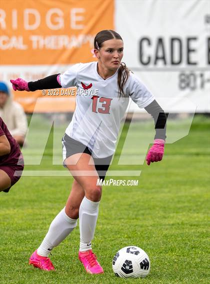 Thumbnail 1 in Morgan vs. North Sanpete (UHSAA 3A Second Round) photogallery.