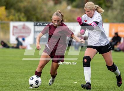 Thumbnail 2 in Morgan vs. North Sanpete (UHSAA 3A Second Round) photogallery.