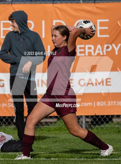 Thumbnail 1 in Morgan vs. North Sanpete (UHSAA 3A Second Round) photogallery.