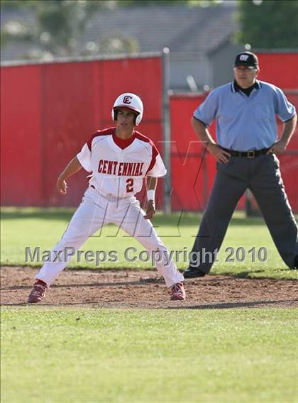 Thumbnail 3 in Centennial vs. Madera (CIF CS D1 Playoffs) photogallery.