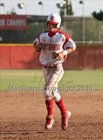 Thumbnail 1 in Centennial vs. Madera (CIF CS D1 Playoffs) photogallery.